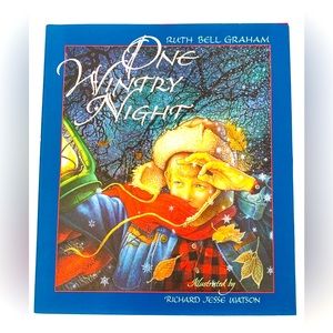 One Wintry Night Book by Ruth Bell Graham Christmas Story Bible Stories 1996